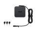 ASUS U65W-01 65W Mini Multi-Tip Laptop Adapter – Includes 4.0mm, 4.5mm & 5.5mm Pins (Black)