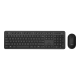 ASUS CW100 Wireless Keyboard and Mouse Combo – Slim, Silent & Battery Efficient Set for PC & Laptop (Black)