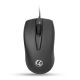 LAPCARE L-70 Plus Wired Optical Mouse – 1200 DPI, Micro USB, Plug & Play (Black)