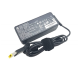 Lenovo 65W USB Slim Tip Laptop Adapter (888015000) – Rectangular Pin Charger with Power Cord (Black)